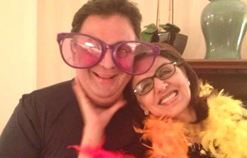Neetu Kapoor and Rishi Kapoor