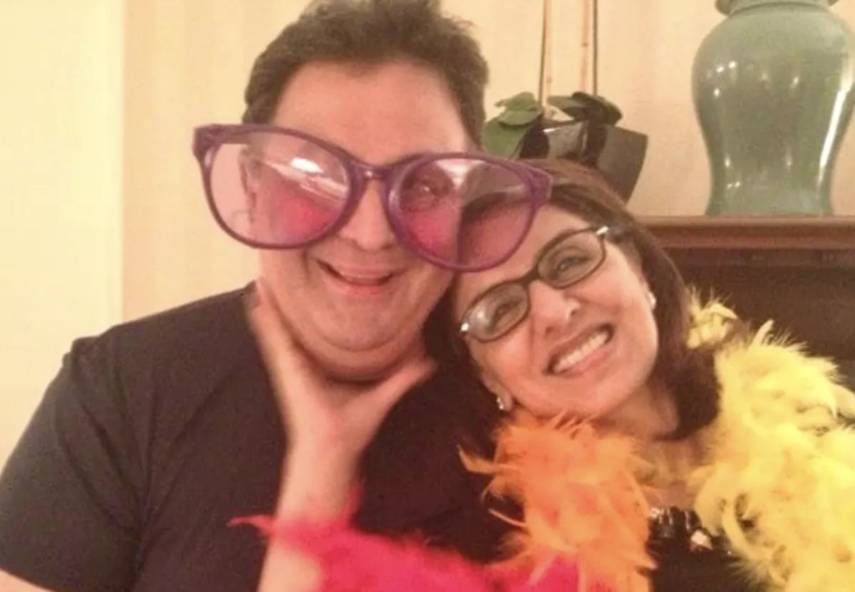 Neetu Singh and Rishi Kapoor