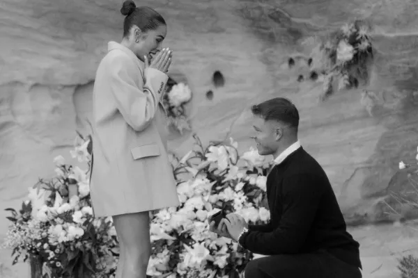 Olivia Culpo and Christian McCaffrey
