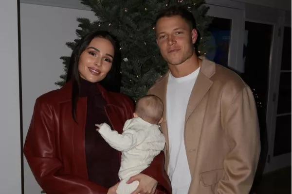 Olivia Culpo and Christian McCaffrey