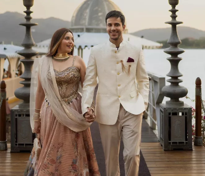 Pranay Pachauri and wife Sehaj 