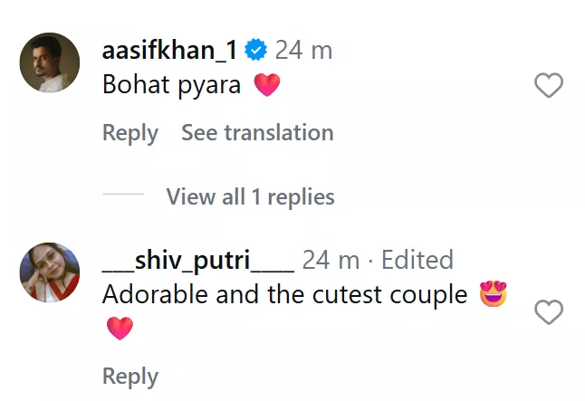Pranay Pachauri IG comments