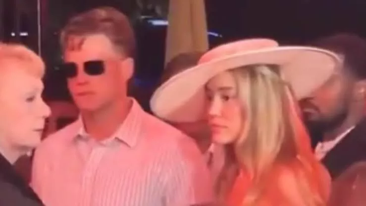 Joe Burrow and Olivia Ponton