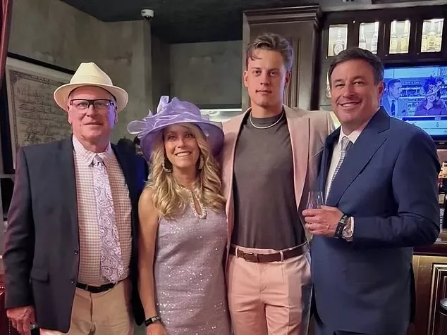 Joe Burrow and Olivia Ponton