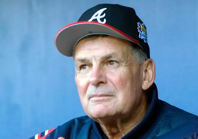 Pam Cox and Bobby Cox