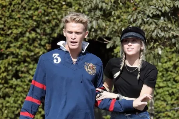 Miley Cyrus and Cody Simpson