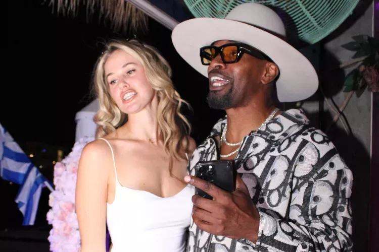 Alyce Huckstepp and Jamie Foxx