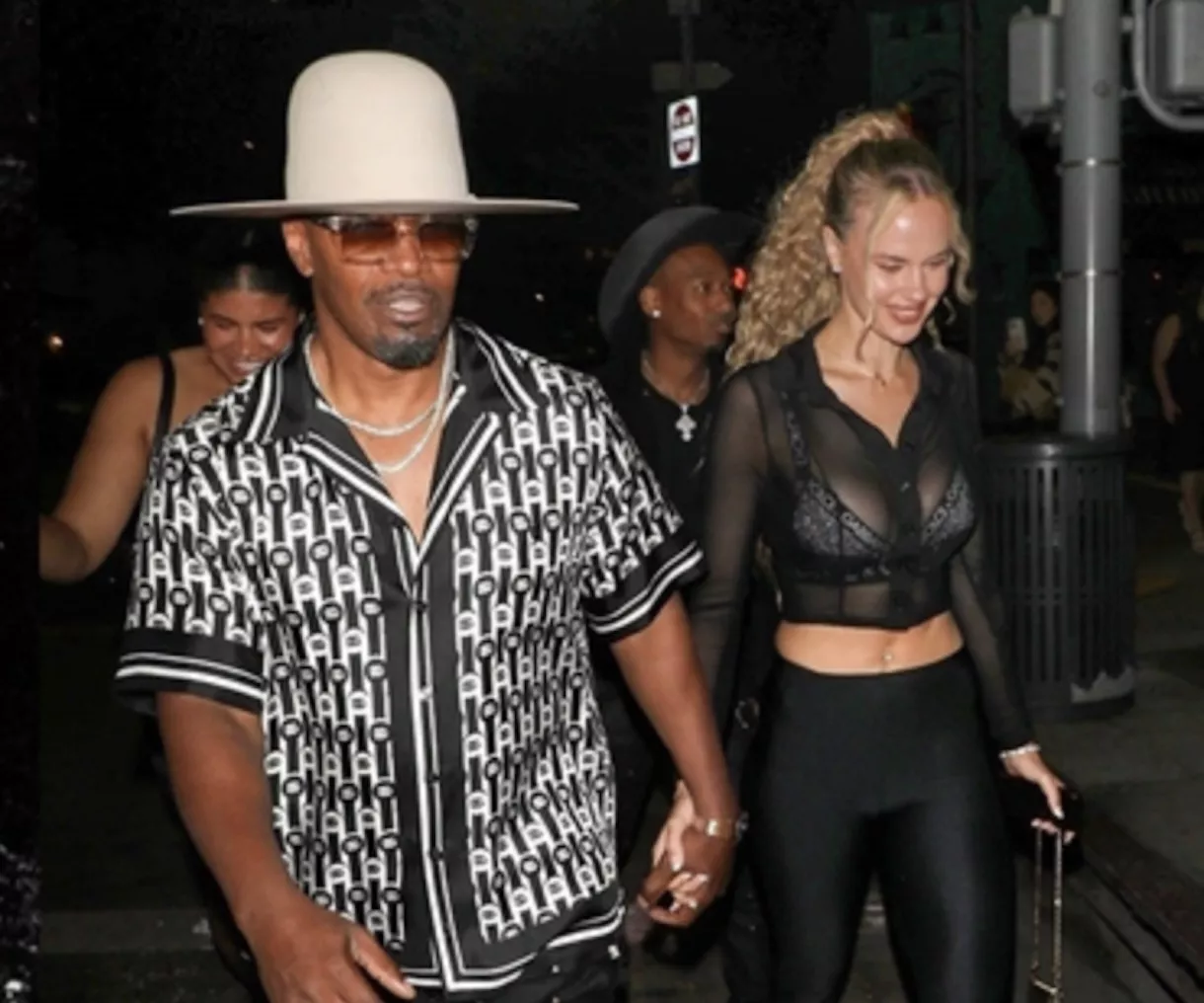Alyce Huckstepp and Jamie Foxx