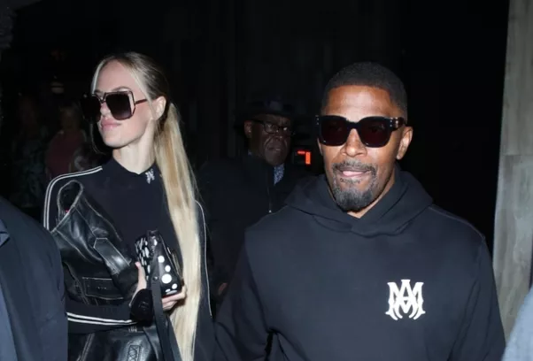 Jamie Foxx and Alyce Huckstepp