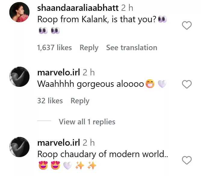 comments on Alia Bhatt