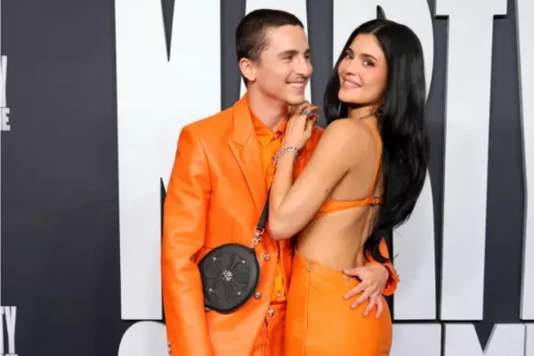 Kylie Jenner and Timothee Chalamet