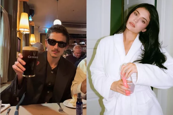 Kylie Jenner and Timothee Chalamet