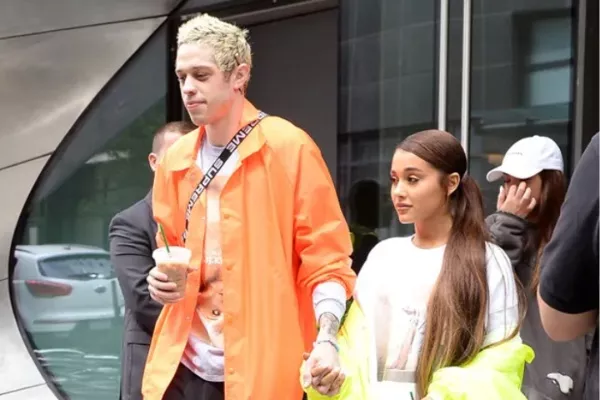 Pete Davidson and Ariana Grande