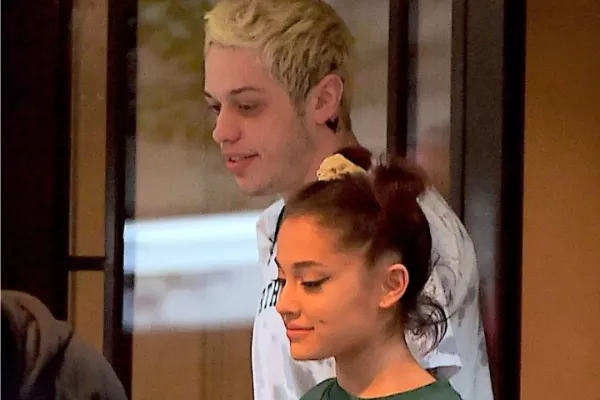 Pete Davidson and Ariana Grande