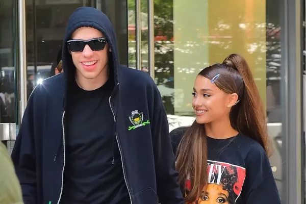 Pete Davidson and Ariana Grande