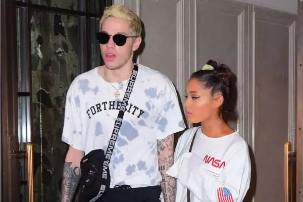 Pete Davidson and Ariana Grande