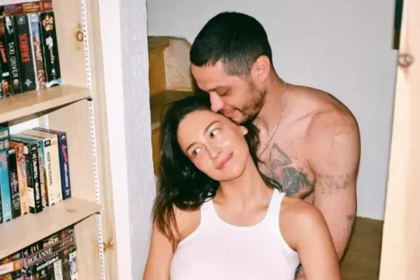 Elsie Hewitt and Pete Davidson