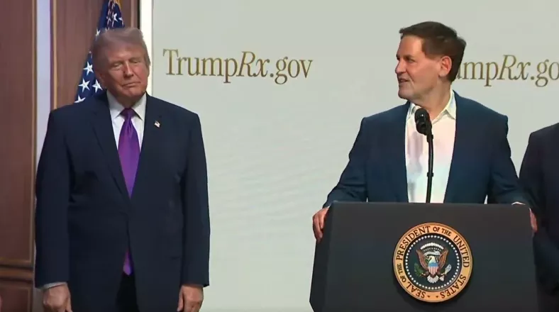 Mark Cuban and Donald Trump