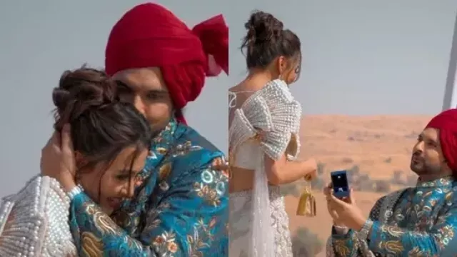 Karan Kundrra and Tejasswi Prakash proposal