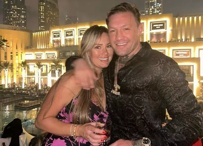 Conor McGregor and Dee Devlin 
