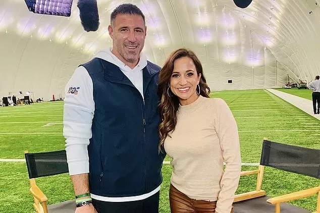 Dianna Russini and Mike Vrabel