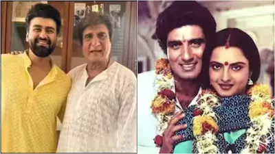 Arya Babbar, Raj Babbar, Rekha