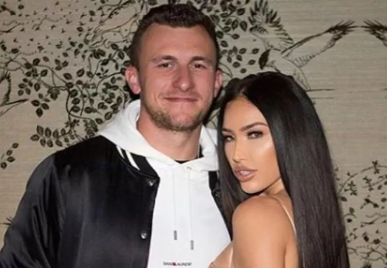Johnny Manziel and Bre Tiesi