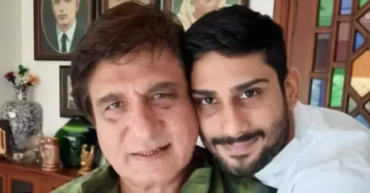 Prateik and Raj Babbar