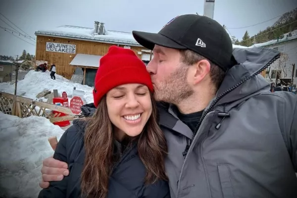 Kate Mansi and Matt McInnis