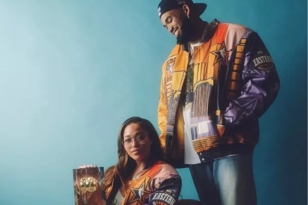 Karl Anthony-Towns and Jordyn Woods