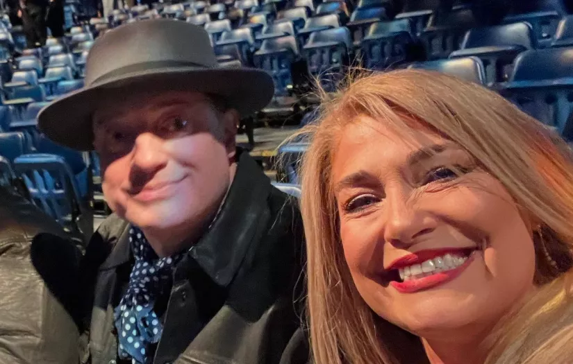 Brendan Fraser and girlfriend