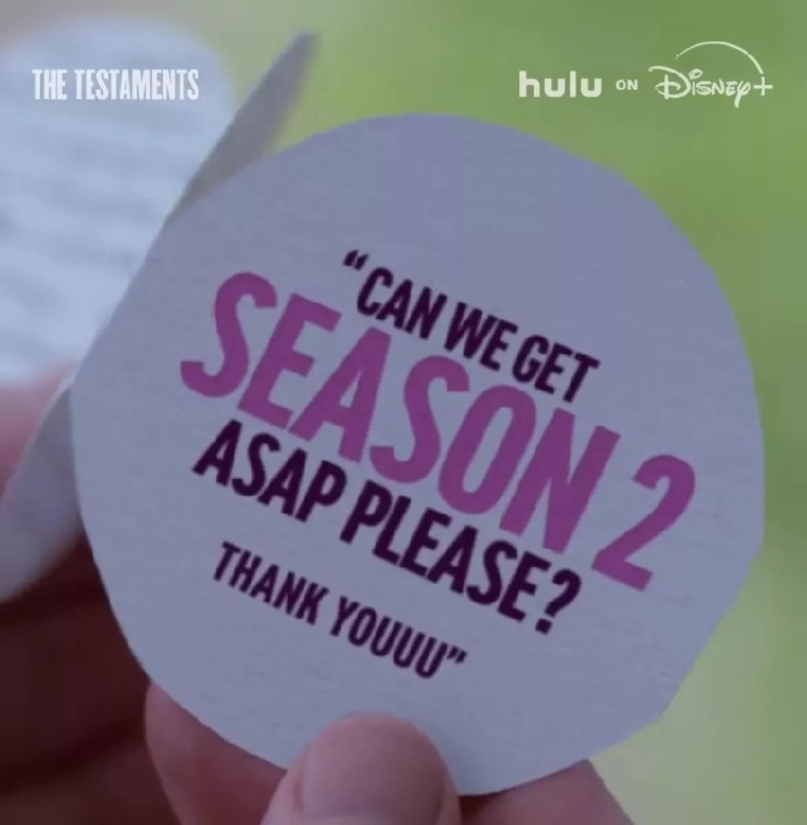 the testaments season 2