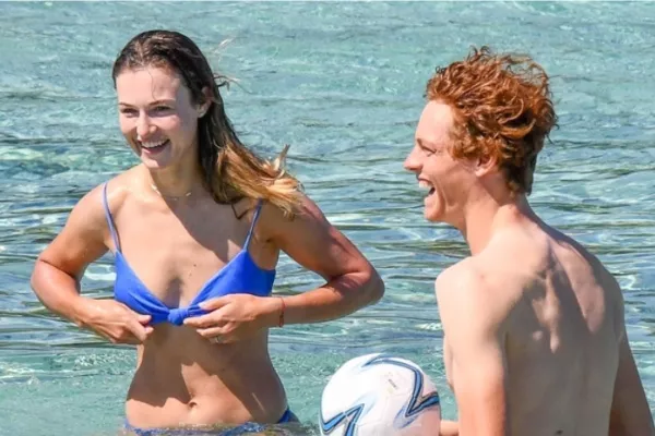 Jannik Sinner and Anna Kalinskaya
