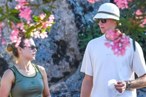 Jannik Sinner and Anna Kalinskaya