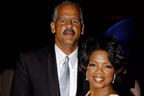 Oprah Winfrey and Stedman Graham