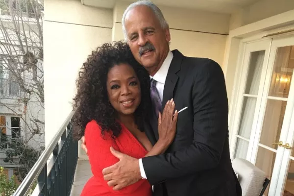 Oprah Winfrey and Stedman Graham