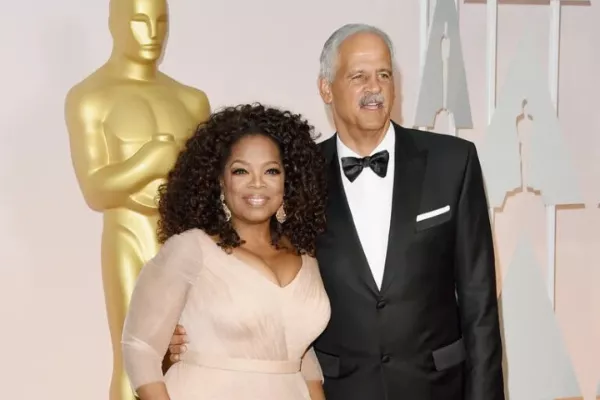 Oprah Winfrey and Stedman Graham
