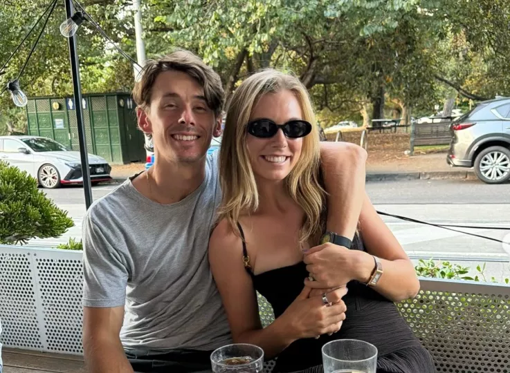 Alex de Minaur and Katie Boutler