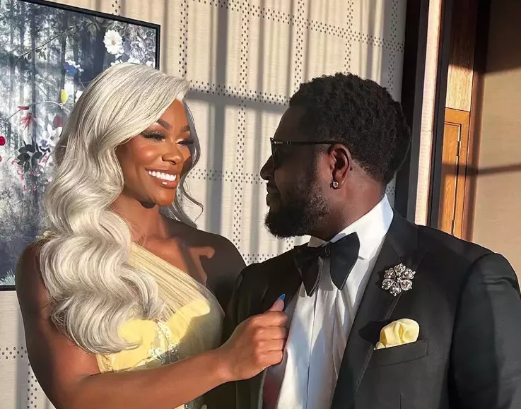 Jade Cargill with husband Brandon Phillips