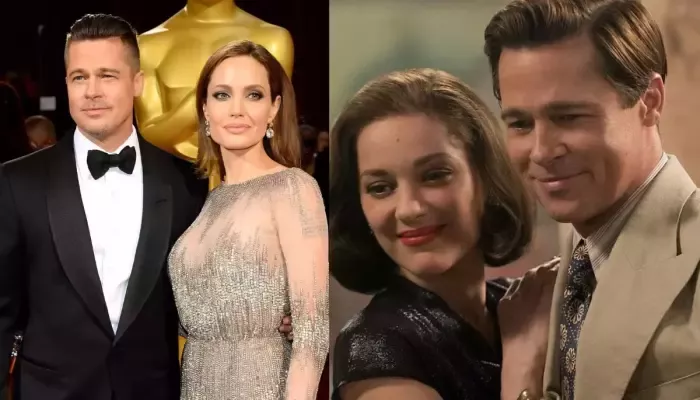 Brad Pitt, Marion Cottilard and Angelina Jolie