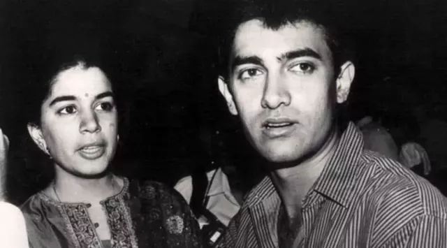 Aamir Khan and Reena Dutta
