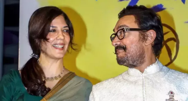 Aamir Khan and Gauri Spratt