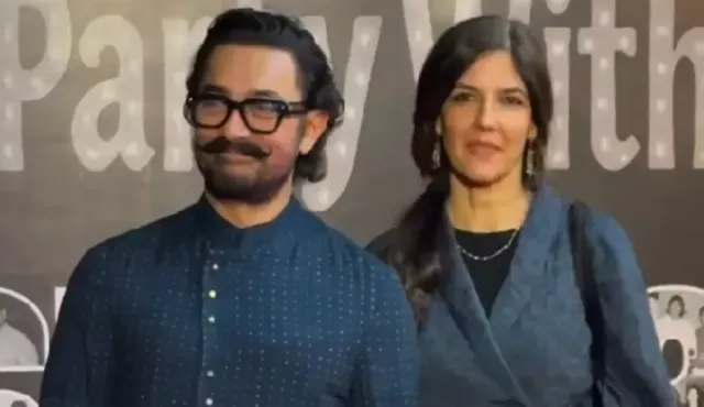 Aamir Khan and Gauri Spratt