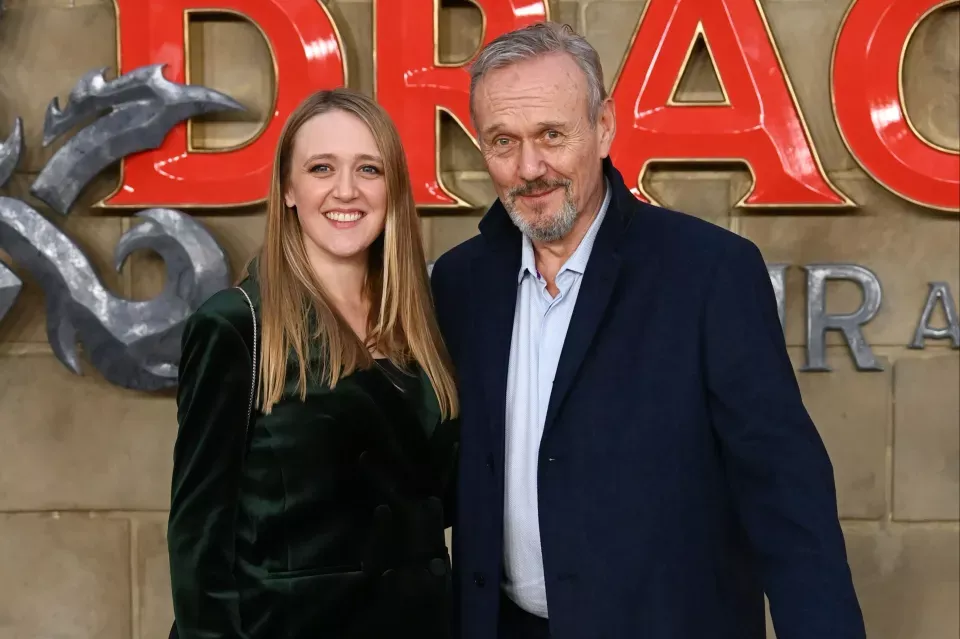 Anthony Head and daughter