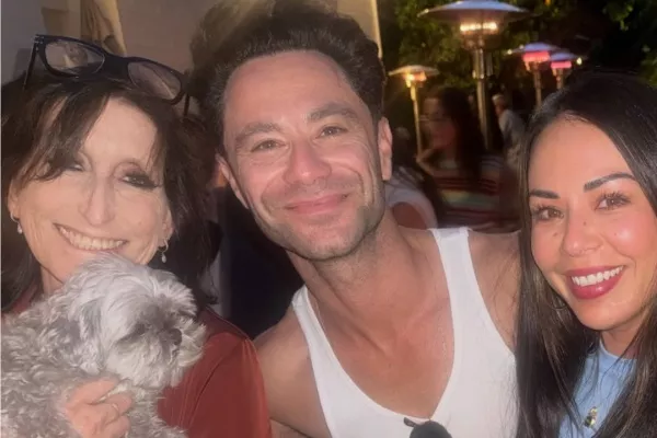 Janel Parrish and Sasha Farber