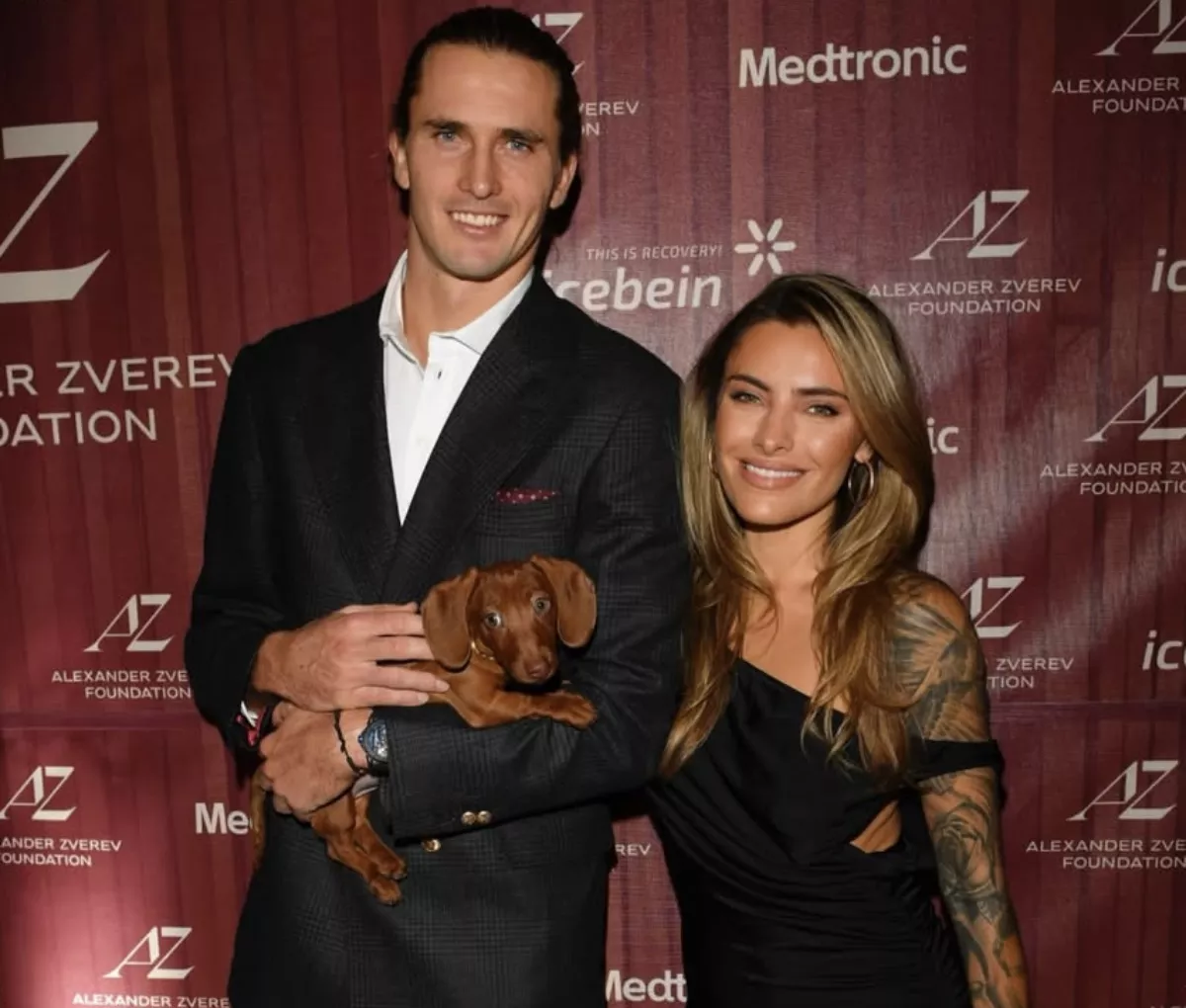 Alexander Zverev and Sophia Thomalla