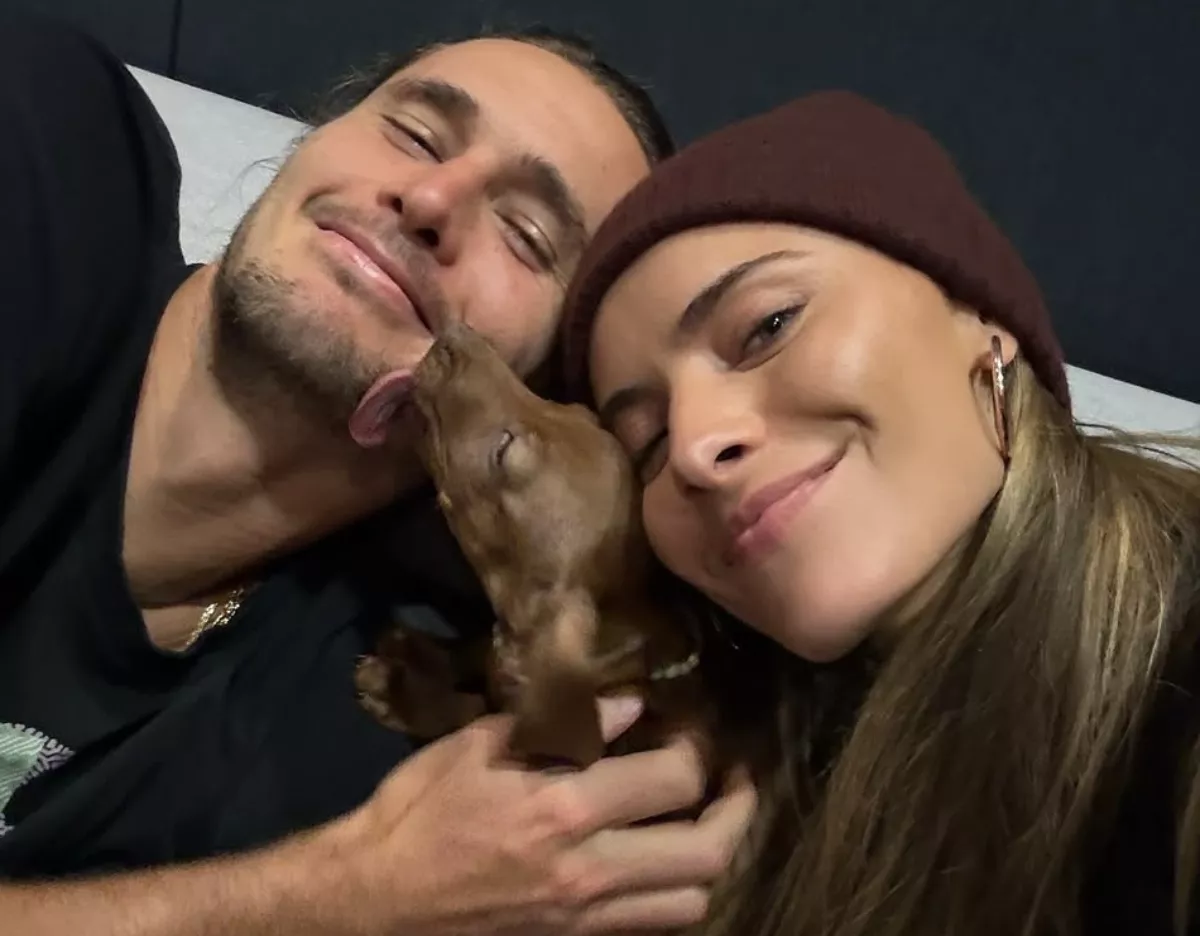 Alexander Zverev and Sophia Thomalla