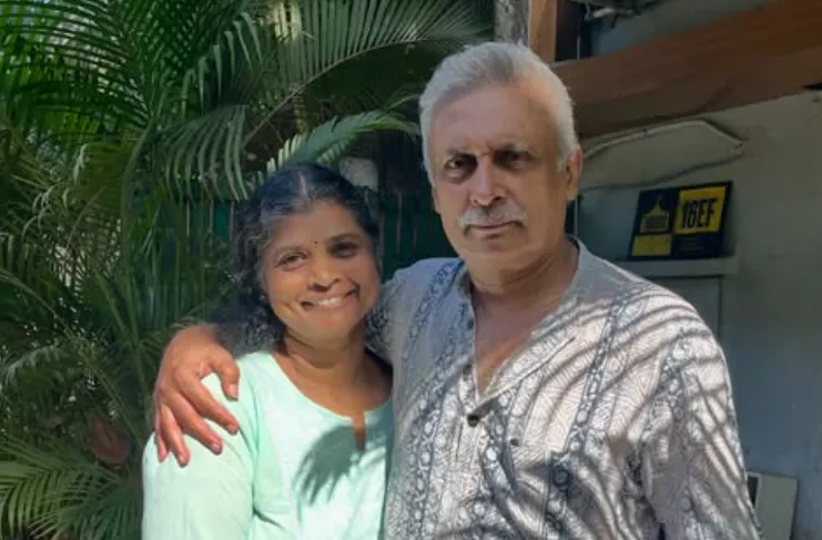 Piyush Mishra and wife