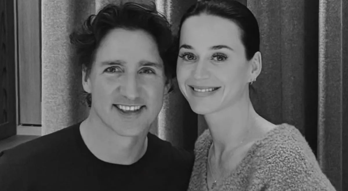 Katy Perry and Justin Trudeau