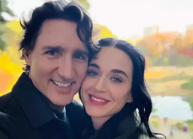 Katy Perry and Justin Trudeau